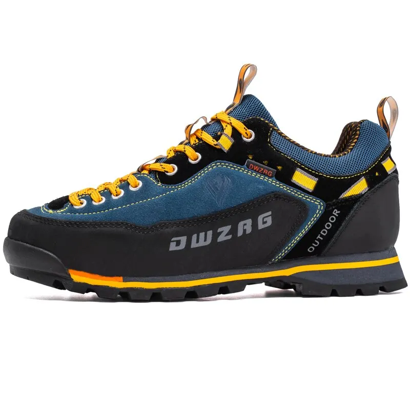 Waterproof Hiking Shoes Men's Climbing Shoes Anti-collision Fashion Outdoor Casual Lace-up Sneakers Zapatillas Hombre Masculino