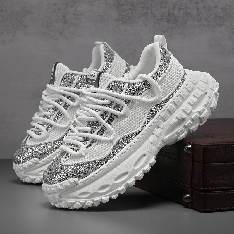 Breathable Men's Running Shoes: Stylish Sneakers for Casual Wear - Free Shipping