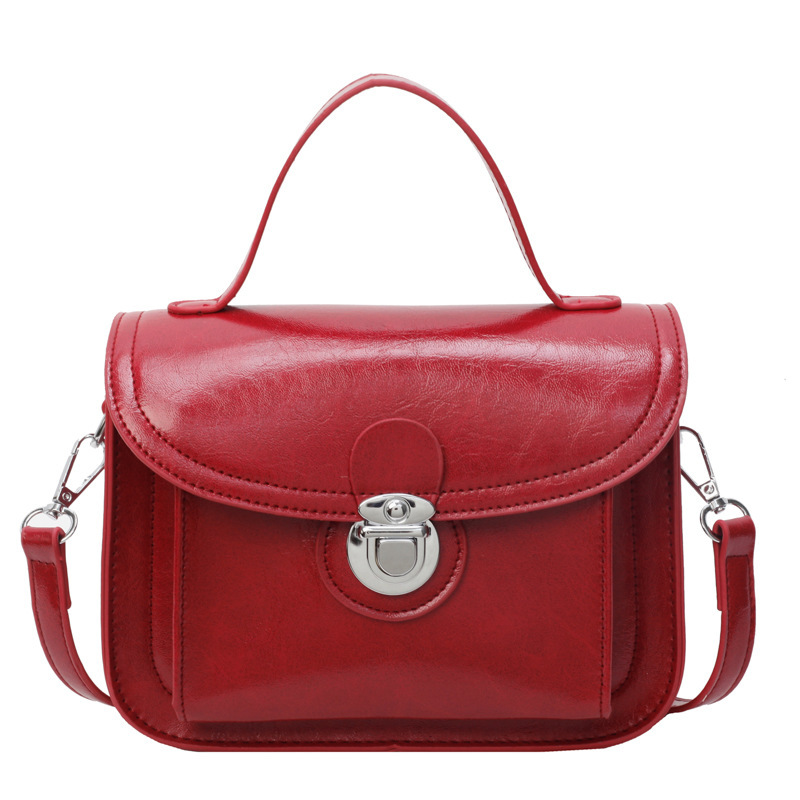 Vintage Leather Shoulder Bag Versatile Women's Tote Handbag | 2024 Collection 7527