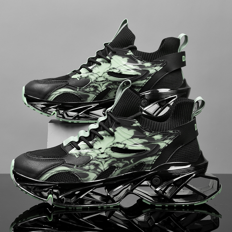 Blade Original Warrior New Sneakers Men Trend Design Leisure Sports Outdoor Shock Absorption Walking Shoes Thick Sole Footwear 1960