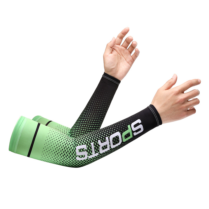 Cross border wholesale ice silk sleeve cover summer sunscreen sleeve ice sleeve cycling arm protection sunscreen