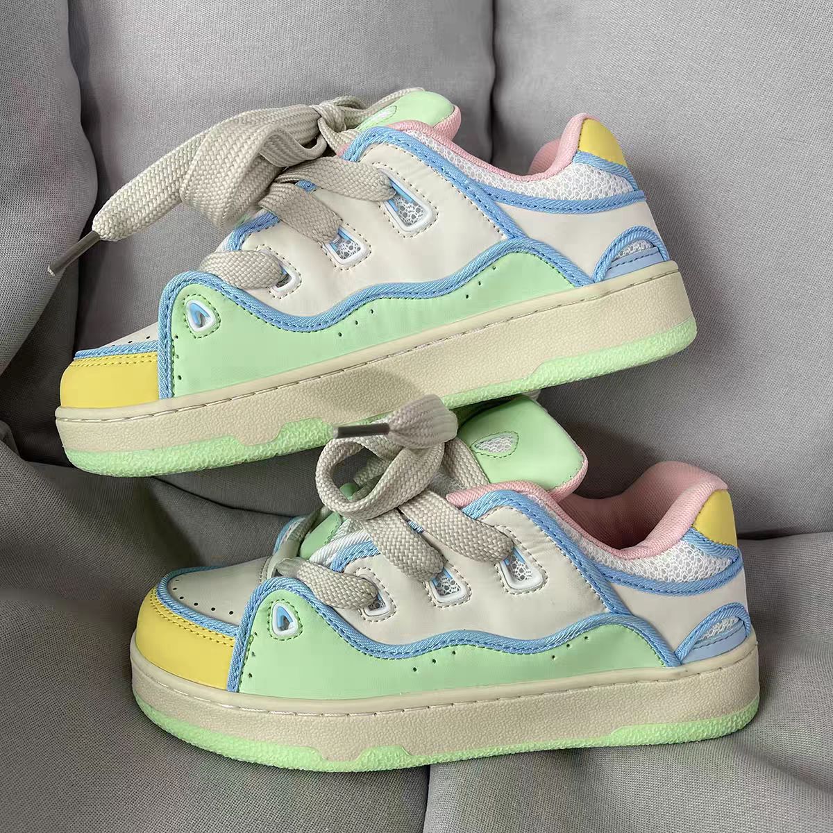 Men Women Couple Casual New Trendy Shoes Thick Sole Fashion fashion