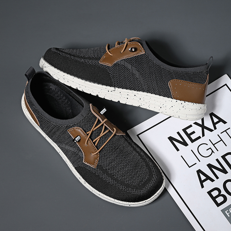 2024 Soothing Breathable Canvas Shoes Men Loafers Slip On Summer Sneakers Comfortable Casual Men Shoes Lightweight Men Driving