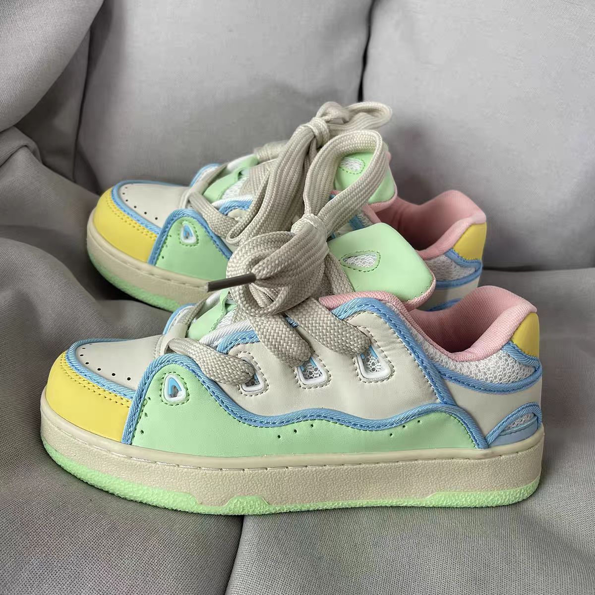 Men Women Couple Casual New Trendy Shoes Thick Sole Fashion fashion