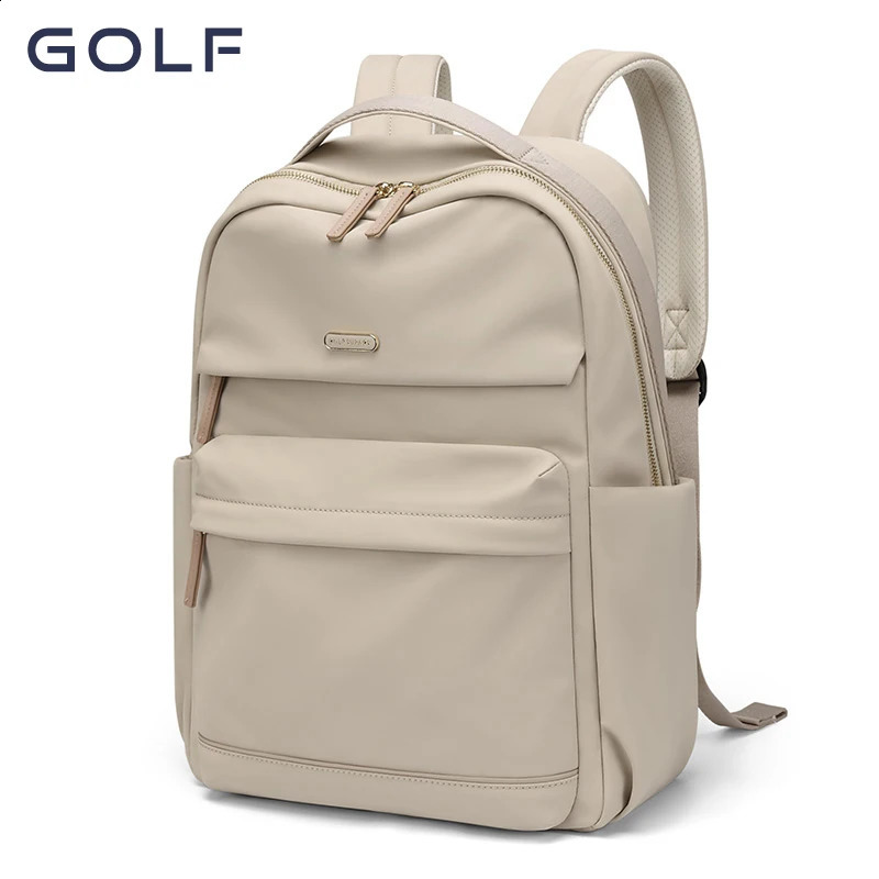 Golf backpack female fashion college student can carry large capacity 16 inch computer travel bag 240903