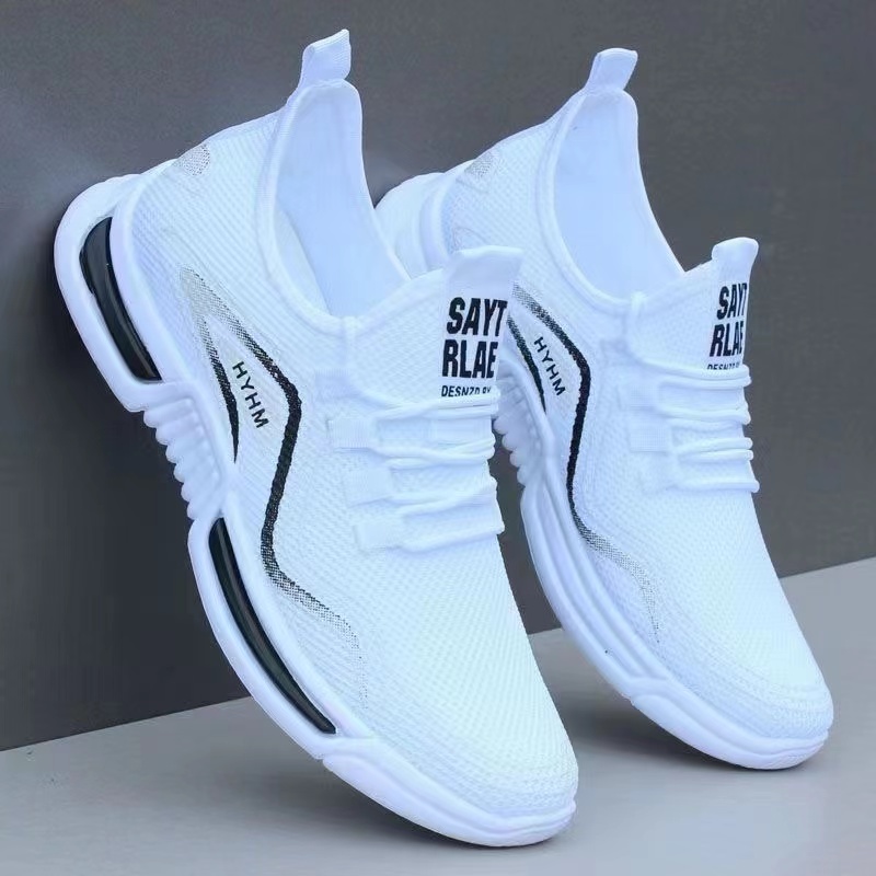 Summer New Fashionable Men's Sports Running Shoes Breathable Training Walking Tennis Shoes