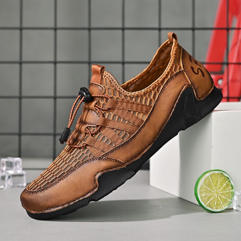 Arrival 2024 Casual Men Shoes Waterproof Breathable Mesh Summer Shoes Fashion Men Sneakers Non-slip Rubber Outdoor Shoes
