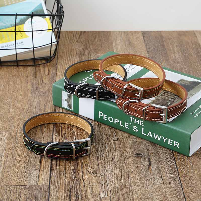 halloween Pet collar leather dog leash Small dog collar cat collar adjustable collar wholesale