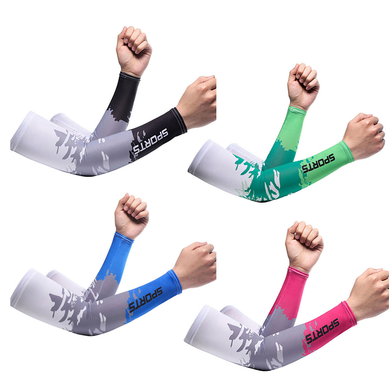 Ice Sleeve Men's Summer Sunscreen Sleeve Riding Driving Fishing Sleeve Sleeve Cover Arm Protector Thin Gloves Women's Ice Silk