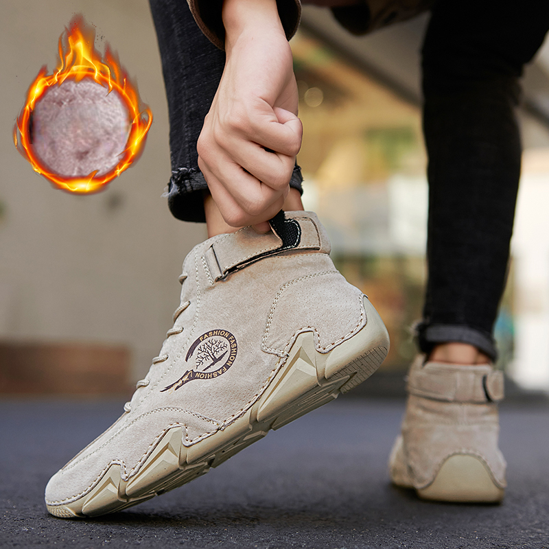 Men's Ankle Lightweight Sports Winter hot Snow Boots Fashionable Soft Sole Comfortable Non Slip Walking Shoes 2024 New