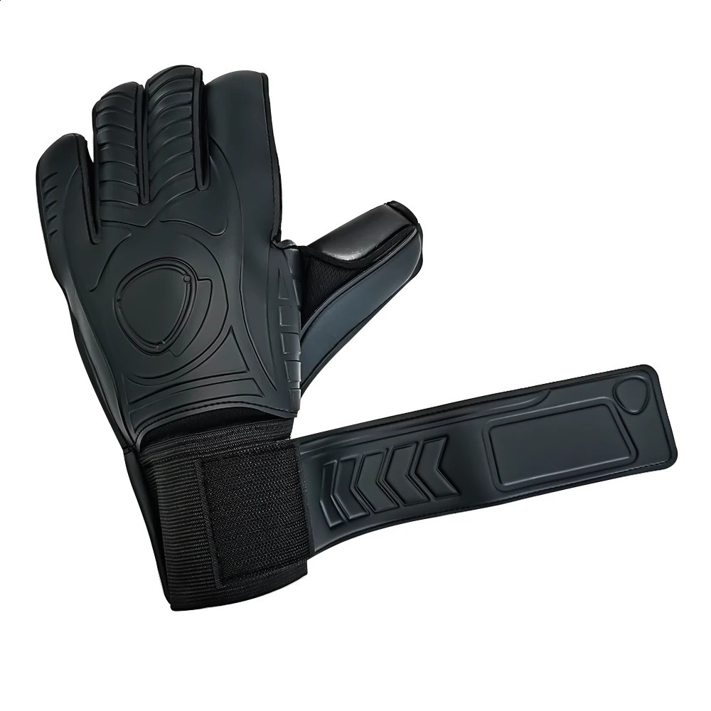 Finger Save Goalkeeper Gloves Football High Quality Latex Guard Protection s Adults Soccer Strong Grip Fingerave Goalie Glove 240828