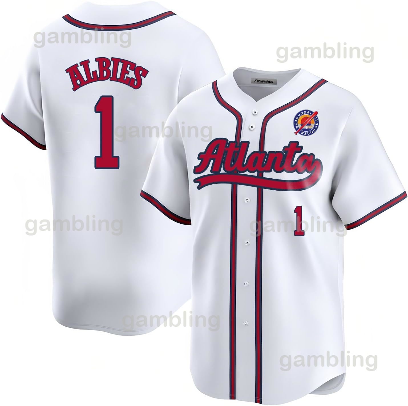 Mens/Youth ed 10 Jones 3 Murphy 31 Maddux 32 Cole 9 Ehire 61 Anderson Baseball 2024 Custom Jerseys