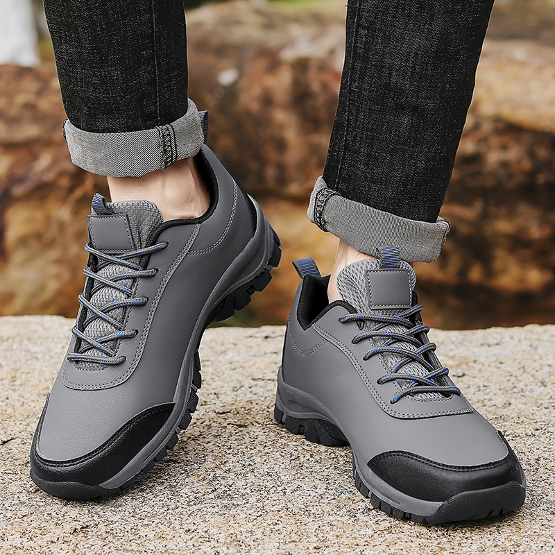 Tactical Men's Army Side Zipper Military Men Anti-Slip Ankle Boots Work Safety Hiking Shoes 8c59