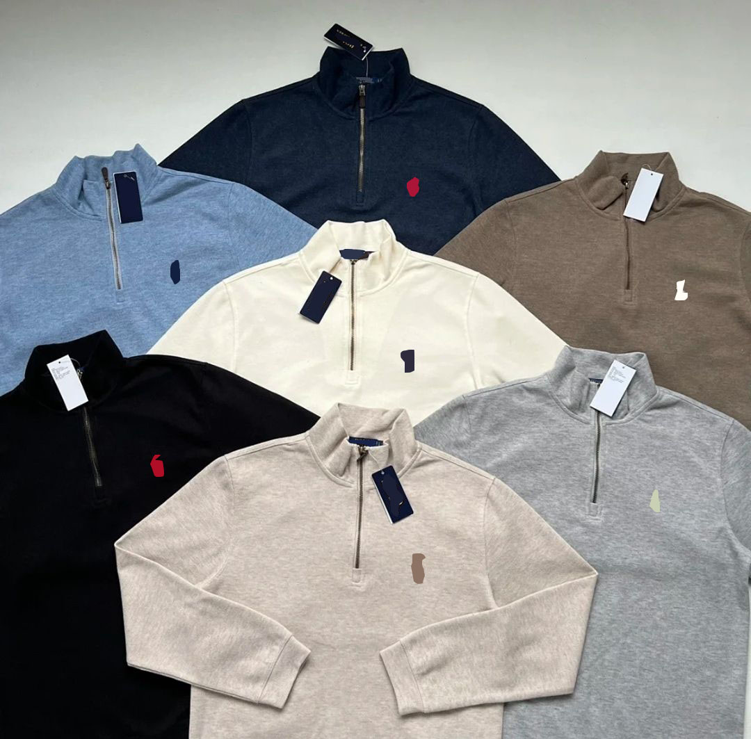 Designers Sweater Mens designer sweater Mens designer sweater Fashion POLO Mens Tops Casual Letter Horse Embroidery Knit Sweate Jumpers Warm quarter High Quality