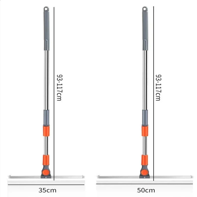 Silicone Scraper Broom Magic Wiper High Place Glass Floor Mop Household Bathroom Sweeping Water Ma 240904