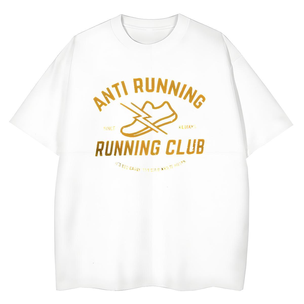 Loose T-Shirts 230g 100% Cotton letter Spring Summer Customized Print Crew Neck Breathable Mens Tshirts New Tops Tees