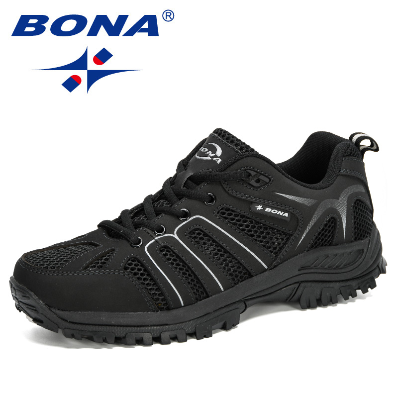 New New BONA Arrival Mesh Running Trendy Sneaker Non-Slip Wear-Resistant Outdoor Walking Men Sport Shoes Comfortable 0ad0