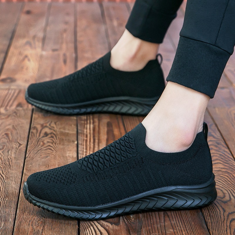 2023Men's Summer Vulcanized Shoes, Mesh Breathable, Light and Comfortable, Sports Jogging, Women's Spring Fashion Flat Loafers 4745