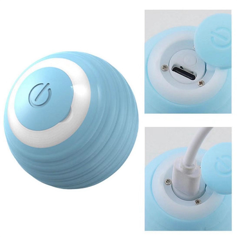 Cat Self Hey Ball Bite Resistant Relieves Boredom Automatically Rolling Ball Smart Cat Toys Electric Interactive Cat Teasing Toy