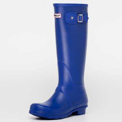Hot Ladies NEW Waterproof Female Knee-high Fashion Women Rubber Boots Girls Rainboots PVC Rain Shoes 824b