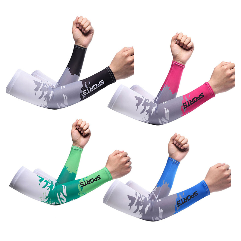 Ice Sleeve Men's Summer Sunscreen Sleeve Riding Driving Fishing Sleeve Sleeve Cover Arm Protector Thin Gloves Women's Ice Silk