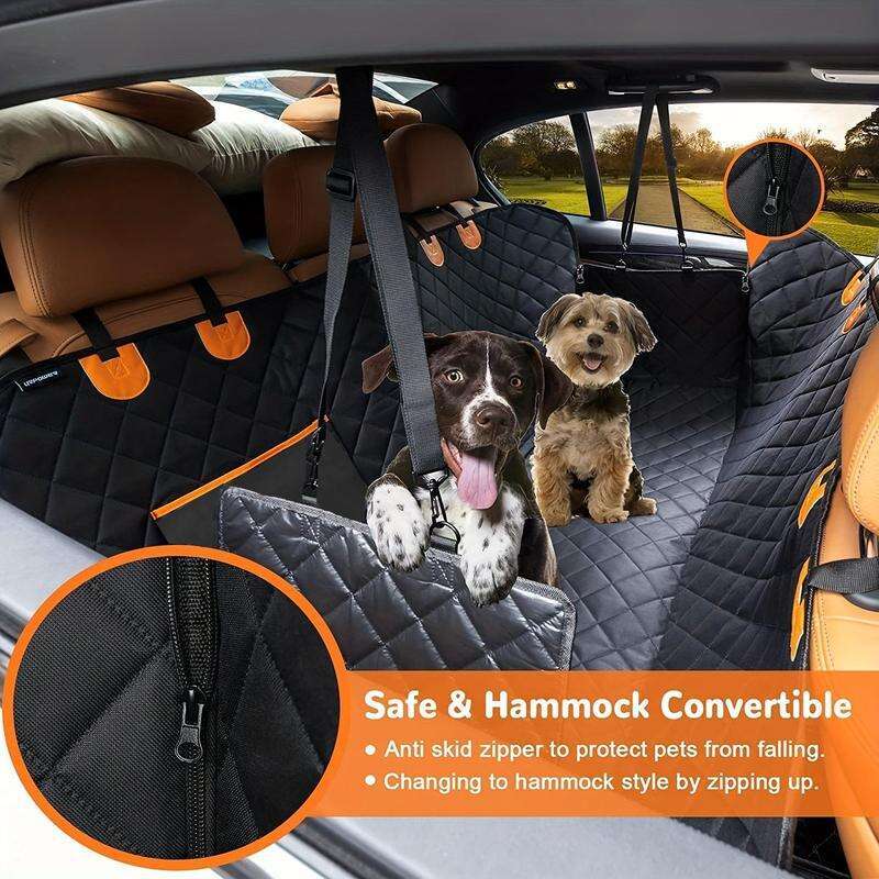 Summer Gifts, Waterproof & Easy Clean Pet Car Seat Protector, Pet Travel Mat (it Is Recommended To Take One Size Larger), Cat Care Products, Dog Stuff