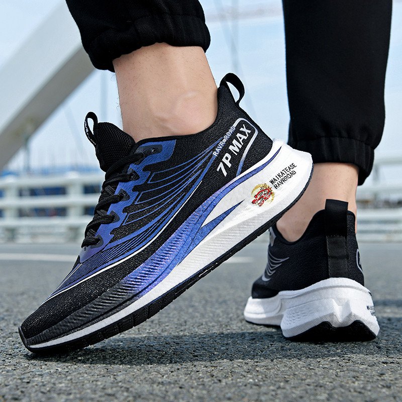 Carbon Plate Marathon Men Casual Sneakers Shoes Comfortable Gym Luxury Trainer Lightweight Running Shoes Male Tenis Masculino