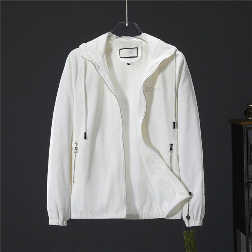 Men's Jackets Designer Spring and Autumn Windrunner Tee Fashion Hooded Sports Windbreaker Casual Baseball Zipper Jackets Clothing