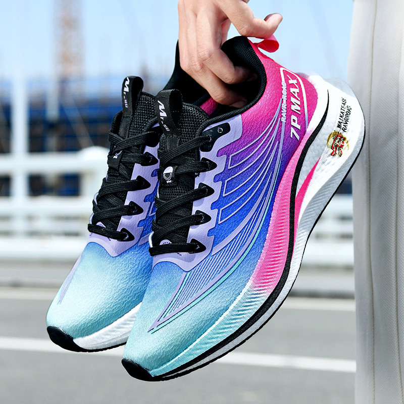 Carbon Plate Marathon Men Casual Sneakers Shoes Comfortable Gym Luxury Trainer Lightweight Running Shoes Male Tenis Masculino