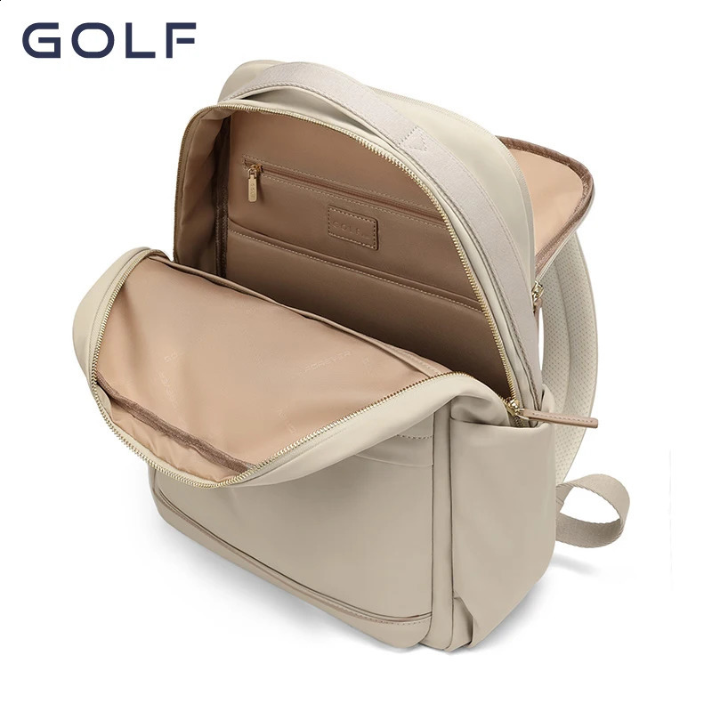 Golf backpack female fashion college student can carry large capacity 16 inch computer travel bag 240903