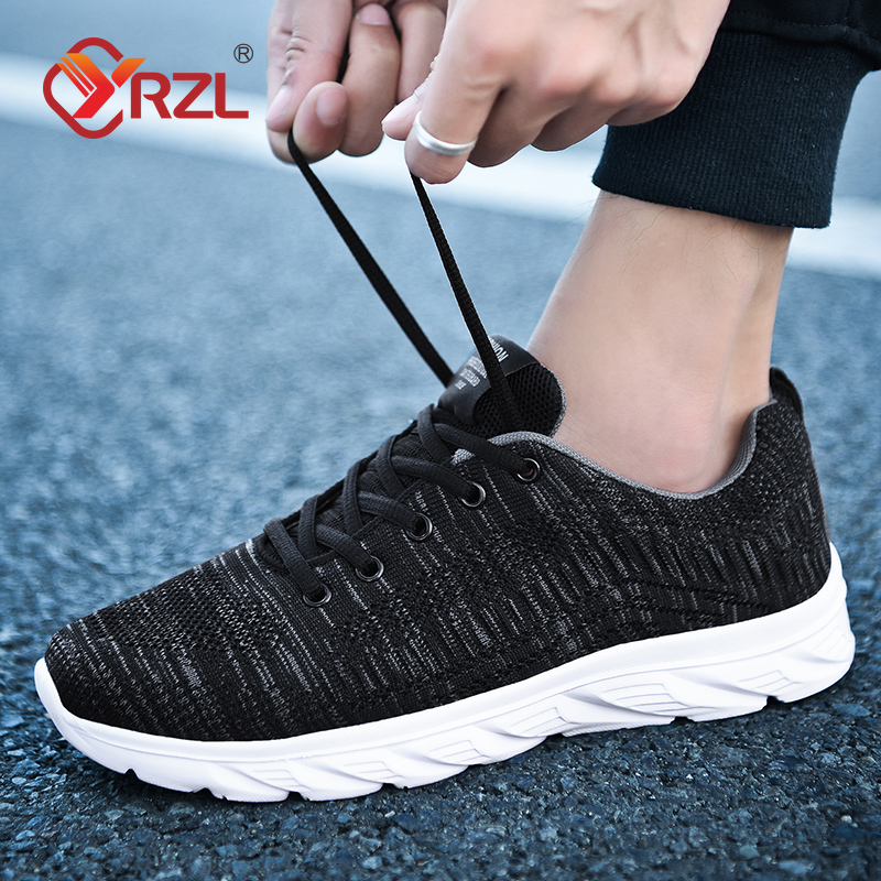 YRZL Running Sneakers Fashion Lightweight Trainers Breathable Walking Comfortable Athletic Sport Shoes for Men 4 3fad1