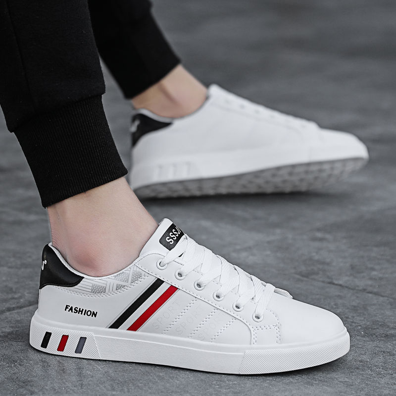 Spring White Men's Shoes New Casual Fashion Sneakers Street Cool Flats Footwear Basket Luxury Designer Classic Zapatos De Hombre
