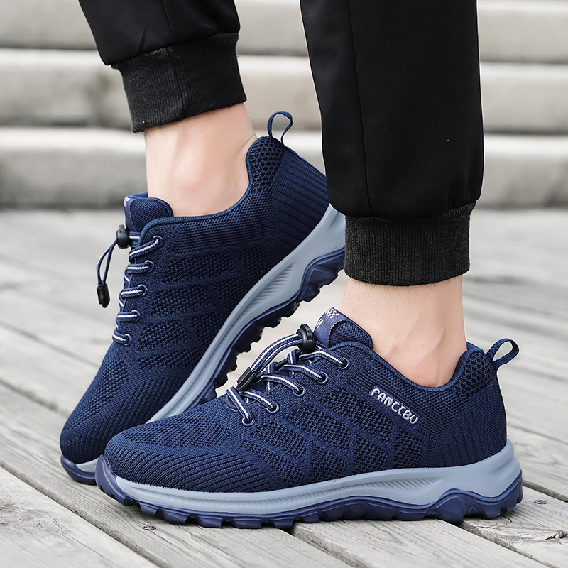 Original Winter High Quality Breathable Golf Sports Shoes Adult NEW hot Men's Safety Shoe Worker Trainer Men