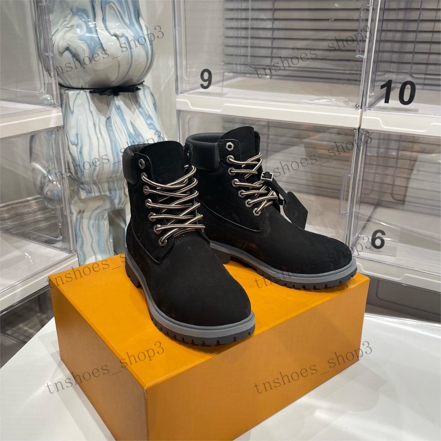 designer luxury boots top boot shoes men boots waterproof ankle classic martins shoe cowboy winter boots motorcycle boots size 3545 designer boots