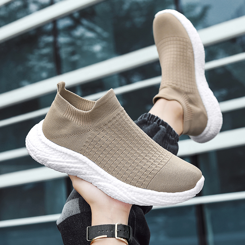 2025 NEW Casual Men s Sports Mesh Breathable Walking Couple Running Training Lightweight Vulcanized Shoes Plus Size ceb