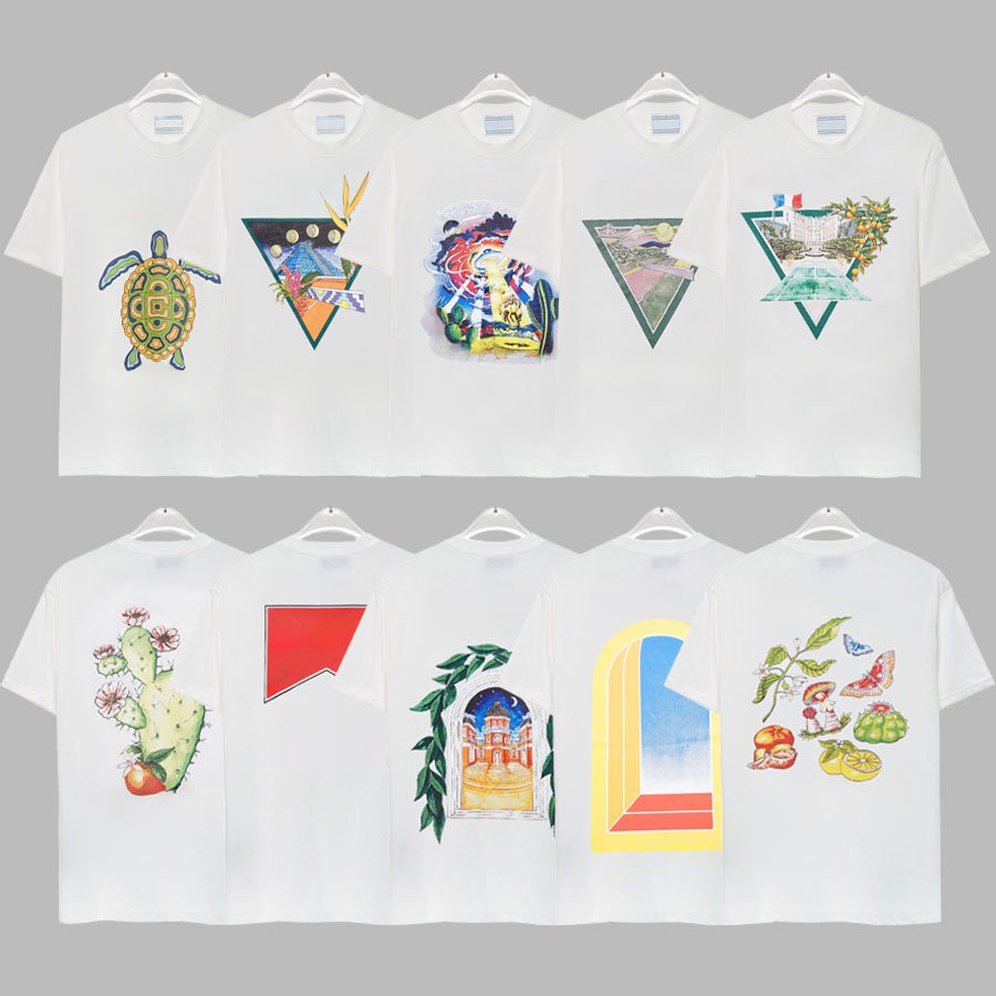 Designer Mens t shirts short sleeve camicia maniche corte Casual clothing Dress polo business tee Top clothes M-3XL