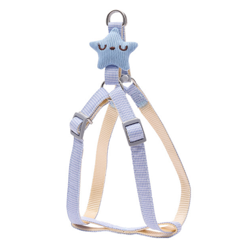 Halloween Dog Rope Starfish Pet Traction Rope Thousand Bird Grid Starfish Cat Chest Strap Dog Chain Dog Walking Rope Wholesale in Stock