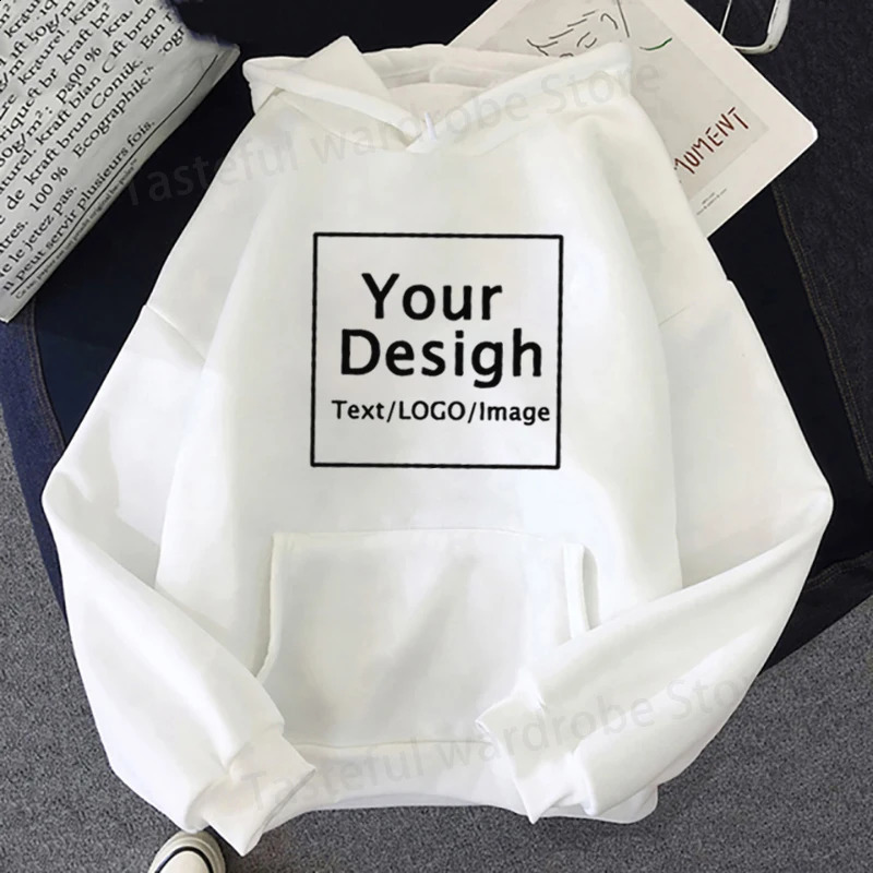 Your own n printing mens/womens hoodie DIY /image customization mens hoodie DIY womens sportswear unisex mens and womens clothing 240904