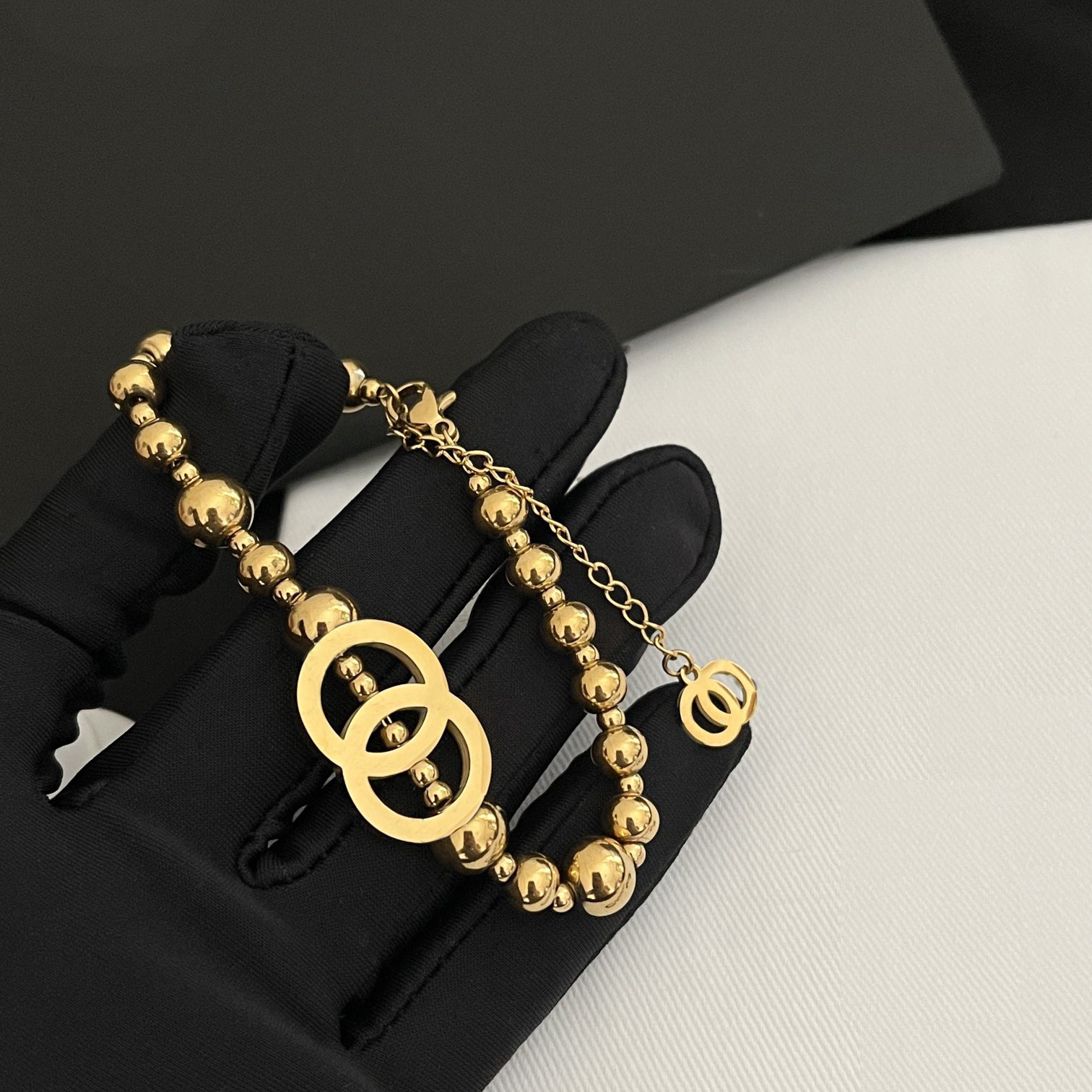 Designer Bracelet Bangle Crystal Pearl Bracelet Women's Fashion Wedding Party Luxury Jewelry Accessories Round Diamonds Letter Beads Chain Bracelet 20Style