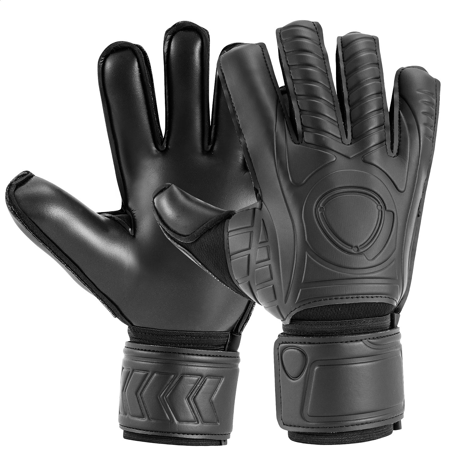 Finger Save Goalkeeper Gloves Football High Quality Latex Guard Protection s Adults Soccer Strong Grip Fingerave Goalie Glove 240828