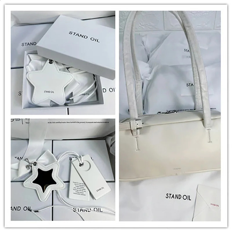 Celebrity style microfiber Boston bag shoulder and armpit headphone 240903