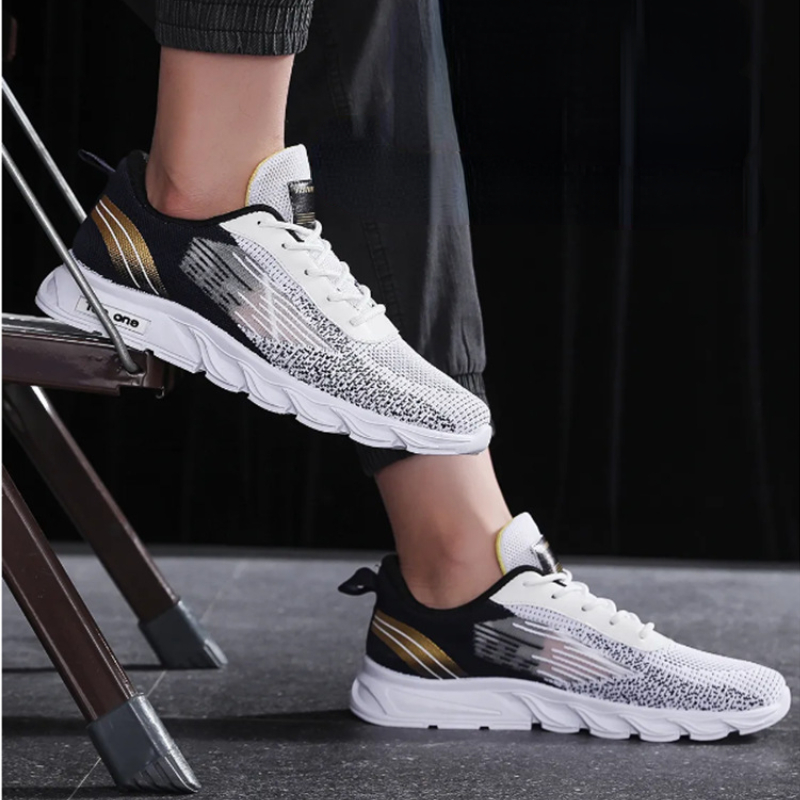 Men Mesh Flywoven New Breathable Fashion Men's Vulcanized Male Soft Sneakers Summer Casual Sports Shoes c6c0 's a191