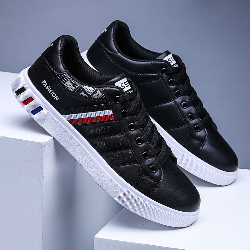 Spring White Men's Shoes New Casual Fashion Sneakers Street Cool Flats Footwear Basket Luxury Designer Classic Zapatos De Hombre