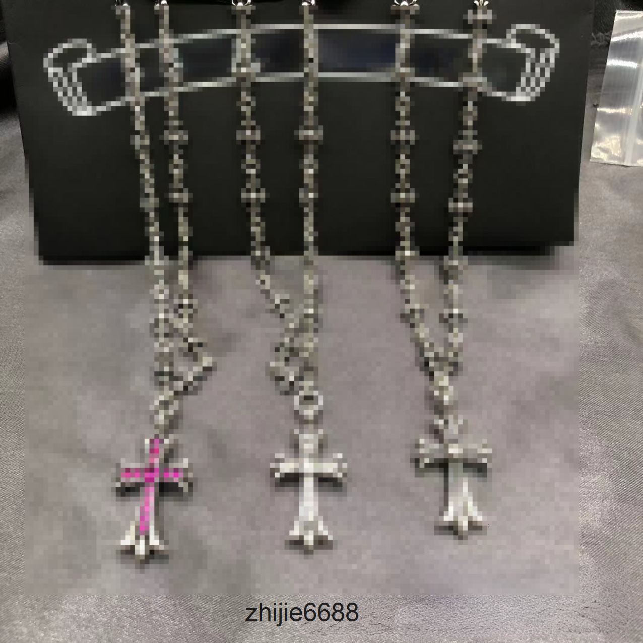 s designer 3xcy pendant necklaces cross new vintage with pink couples black chain white diamonds ch necklace jewelry unisex chrome hearts OAFH