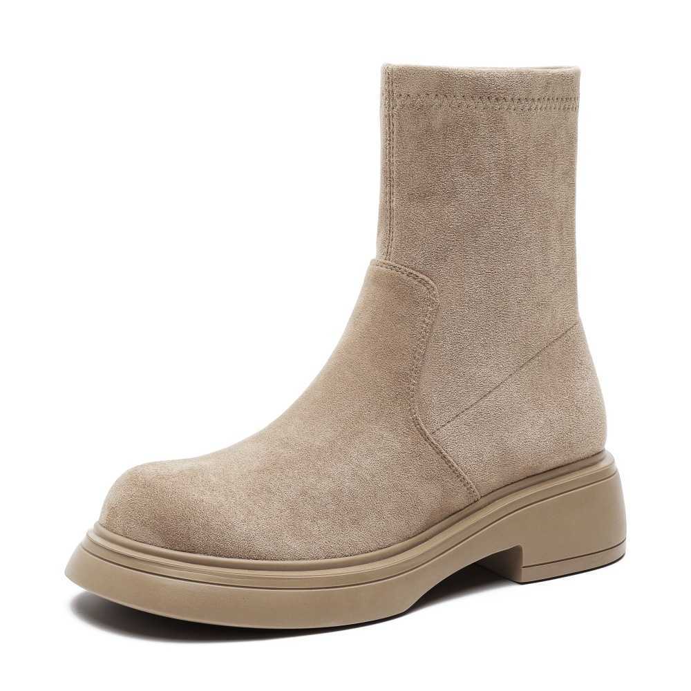 Martin Boots Girls Short Fashion Boots For Women Boots For Women Long Boots For Women Autumn Winter Styles Slimming Long Socks Boots 240826