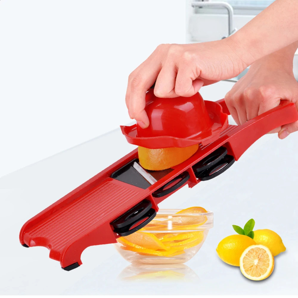 Grater multifunctional vegetable mandolin slicer kitchen small tool cooking set fruit cutter 6-piece slicer 240903