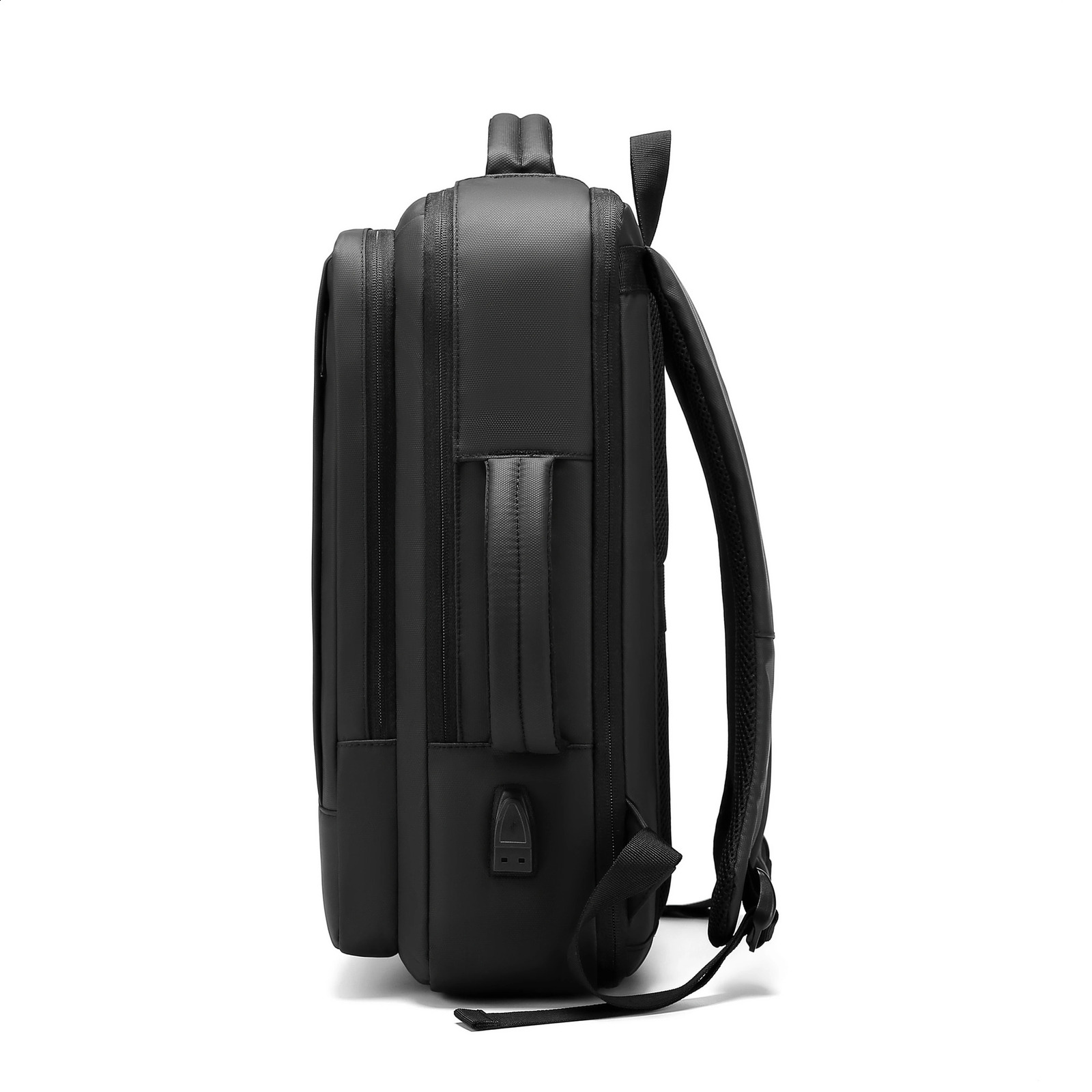 XOKY Business Mens Waterproof Classic Backpack USB Charging Sports Travel Fashion 2051 240903