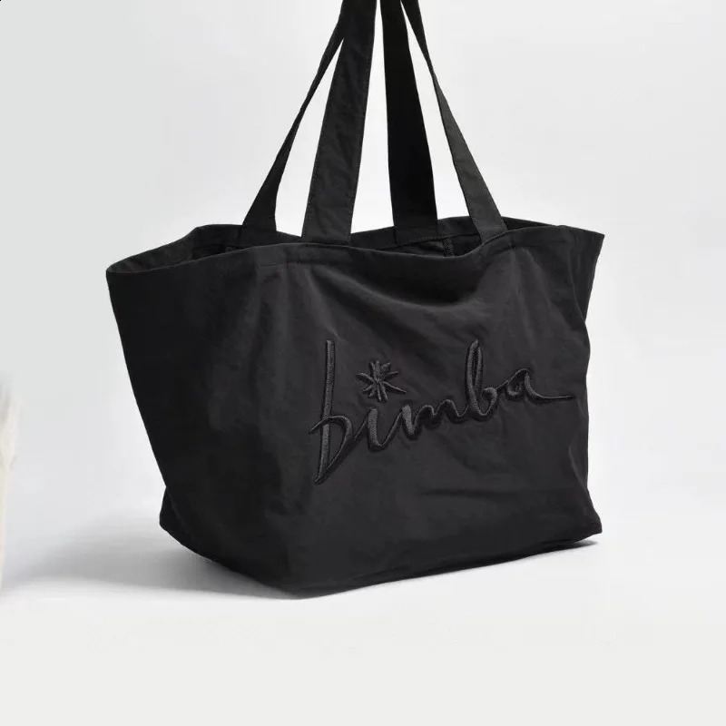 Ladies handbag bag beer capacity shopping bag waterproof shoulder bag fashionable nylon bag 240903