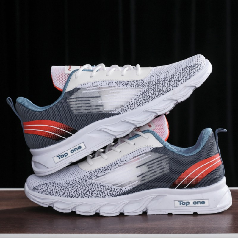 Men Mesh Flywoven New Breathable Fashion Men's Vulcanized Male Soft Sneakers Summer Casual Sports Shoes c6c0 's a191