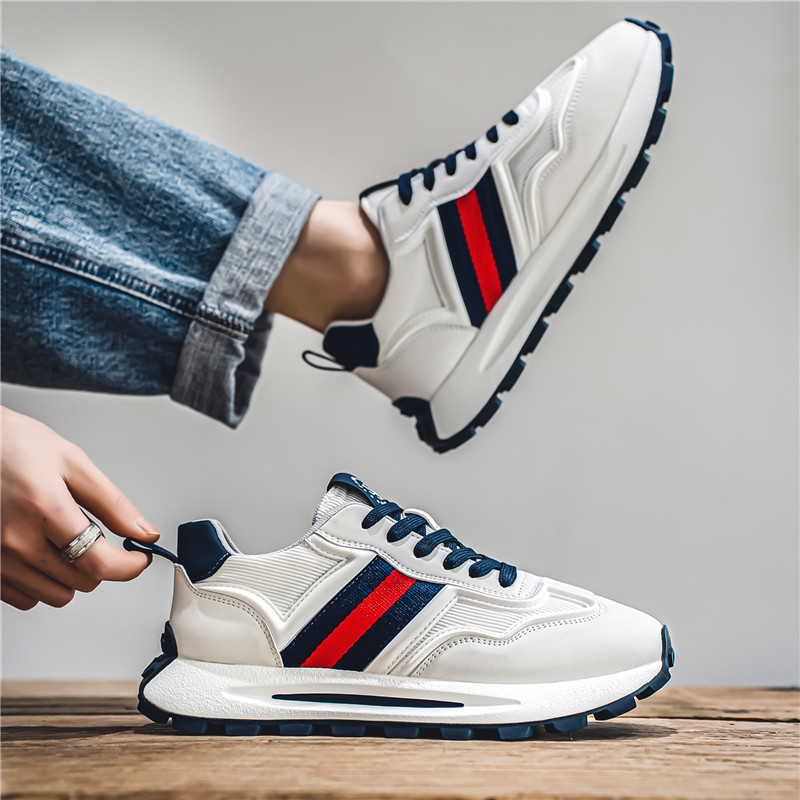 INS Casual Sneakers Men Comfortable Men Casual Shoes Tenis Luxury Trainer Race Chunky Trend Gym Running Shoes For Men Footwear
